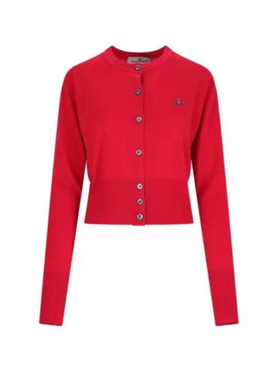 Bea Crop Cardigan Red 1803002UY0006H401 - VIVIENNE WESTWOOD - BALAAN 2