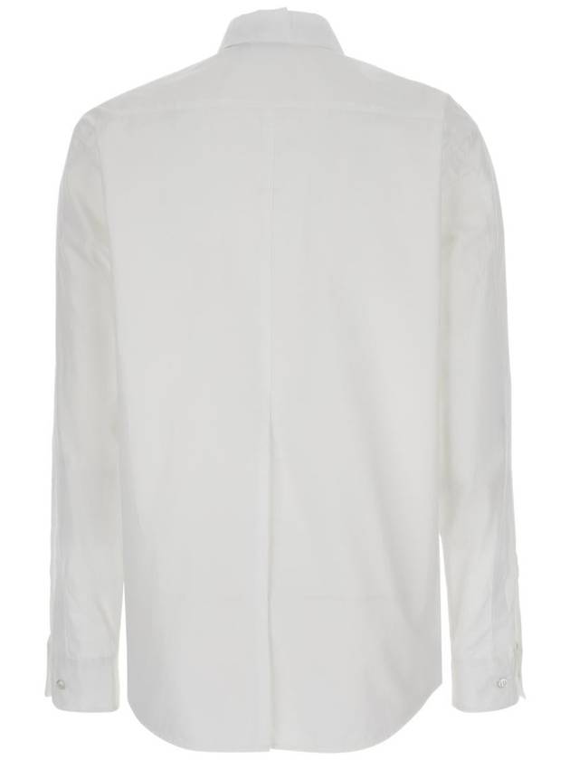 'Korea' White Shirt With Pointed Collar In Cotton Woman - PINKO - BALAAN 1