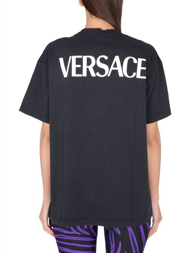 long sleeve t-shirt 1009548 1A072611B000 BLACK - VERSACE - BALAAN 4