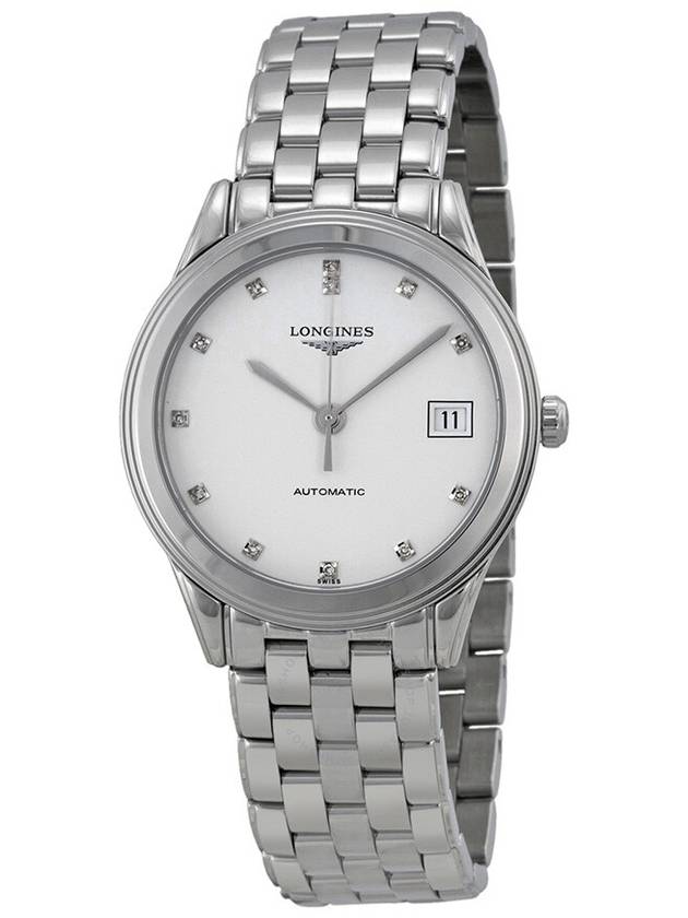 Longines Flagship Automatic White Dial Men's Watch L4.774.4.27.6 - LONGINES - BALAAN 1