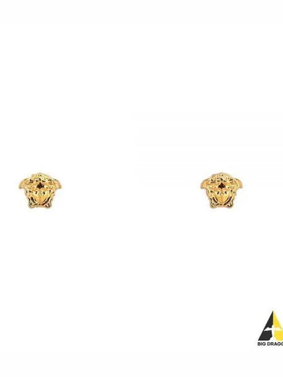 Medusa Head Stud Earrings Gold - VERSACE - BALAAN 2