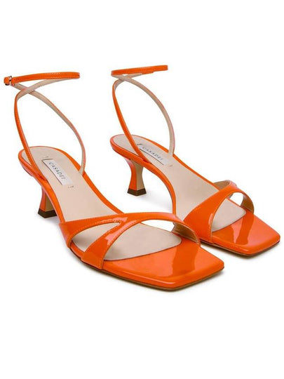 Casadei 'Geraldine' Tulip Leather Sandals - CASADEI - BALAAN 2