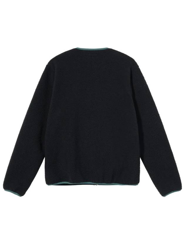 polar fleece cardigan black polar fleece cardigan black - STUSSY - BALAAN 2