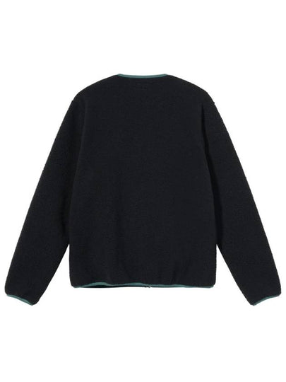 polar fleece cardigan black polar fleece cardigan black - STUSSY - BALAAN 2