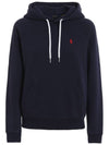 Women's Embroidered Logo Long Sleeve Hoodie Navy - POLO RALPH LAUREN - BALAAN 1