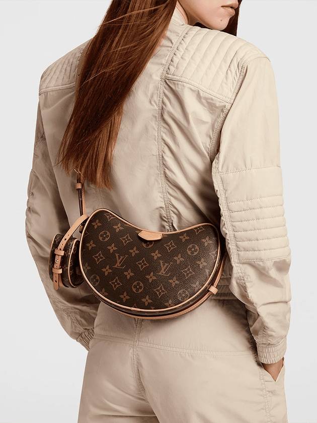 Croissant MM Shoulder Bag Brown - LOUIS VUITTON - BALAAN 10