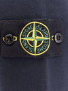 Wappen Patch Crew Neck Cotton Sweatshirt Navy - STONE ISLAND - BALAAN 4