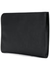 Saffiano Clutch Bag Black - PRADA - BALAAN 4