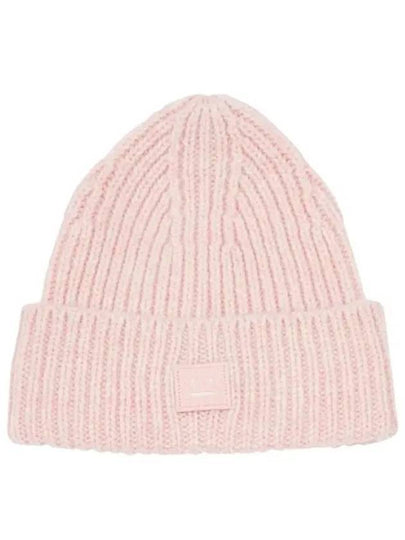 Small Face Logo Beanie Pink - ACNE STUDIOS - BALAAN 2