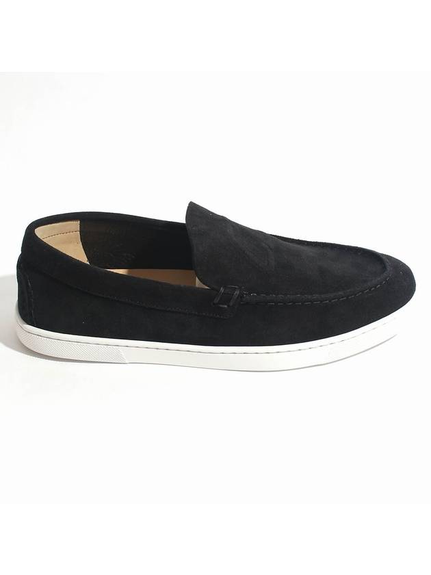 Varsiboat Leather Loafers Black - CHRISTIAN LOUBOUTIN - BALAAN 1