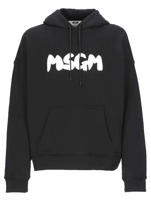 logo hood black 3340MM172 227799 99 - MSGM - BALAAN 1