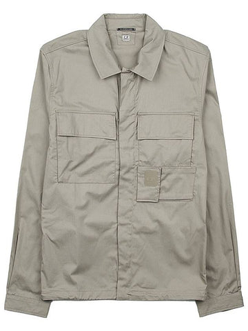 Gabardine shirt jacket 15CLSH042A 006472A 335 - CP COMPANY - BALAAN 1