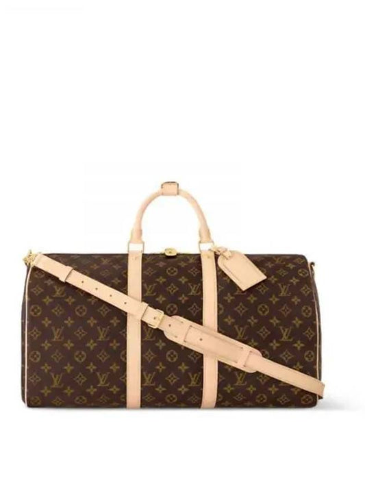 Keepall 50 Bandouliere Duffel Bag Brown - LOUIS VUITTON - BALAAN 2