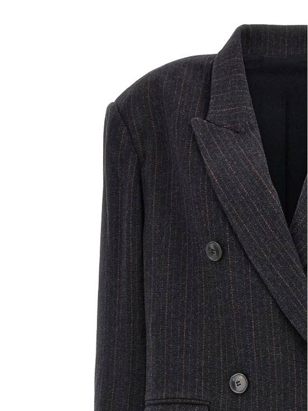 Lexana Trench Coat Navy - ISABEL MARANT - BALAAN 4