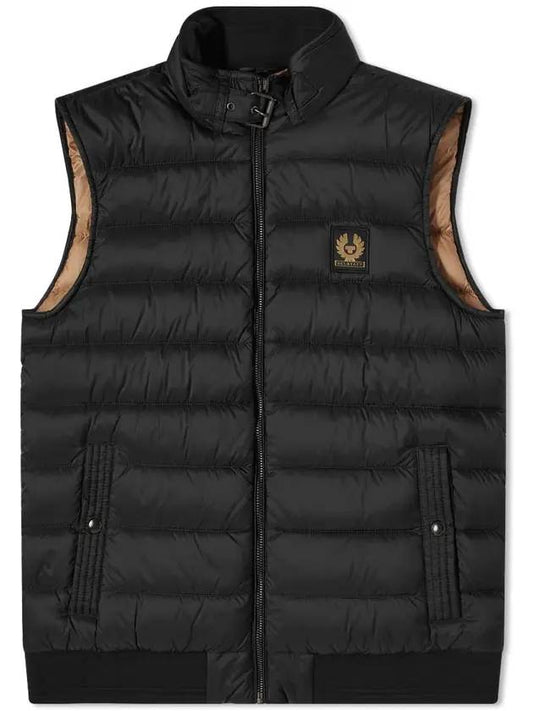 Circuit Circuit logo patch padded vest black - BELSTAFF - BALAAN.