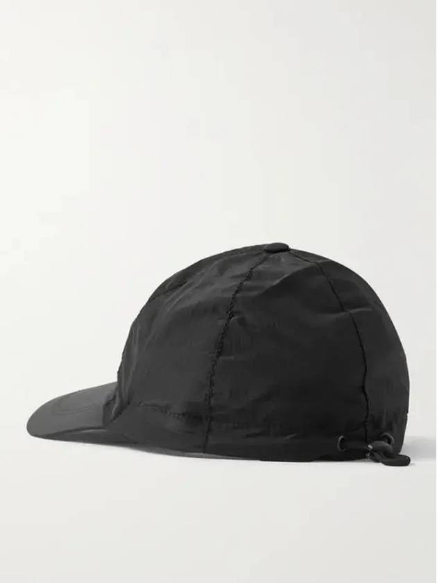 Logo Nylon Metal Ball Cap Black - STONE ISLAND - BALAAN 3