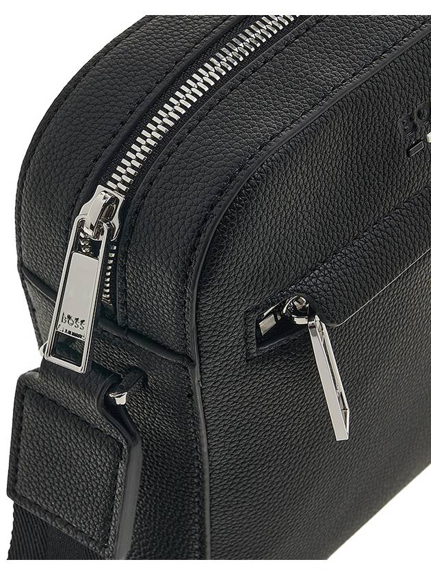 Ray Debossed Logo Cross Bag Black - HUGO BOSS - BALAAN 9