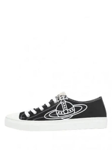 Logo print plimsoll low top sneakers - VIVIENNE WESTWOOD - BALAAN 1