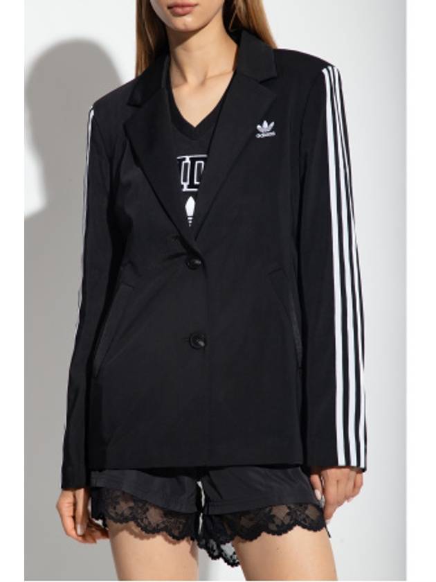 Women's Adicolor Classic 3-Stripe Jacket Black - ADIDAS ORIGINALS - BALAAN 2