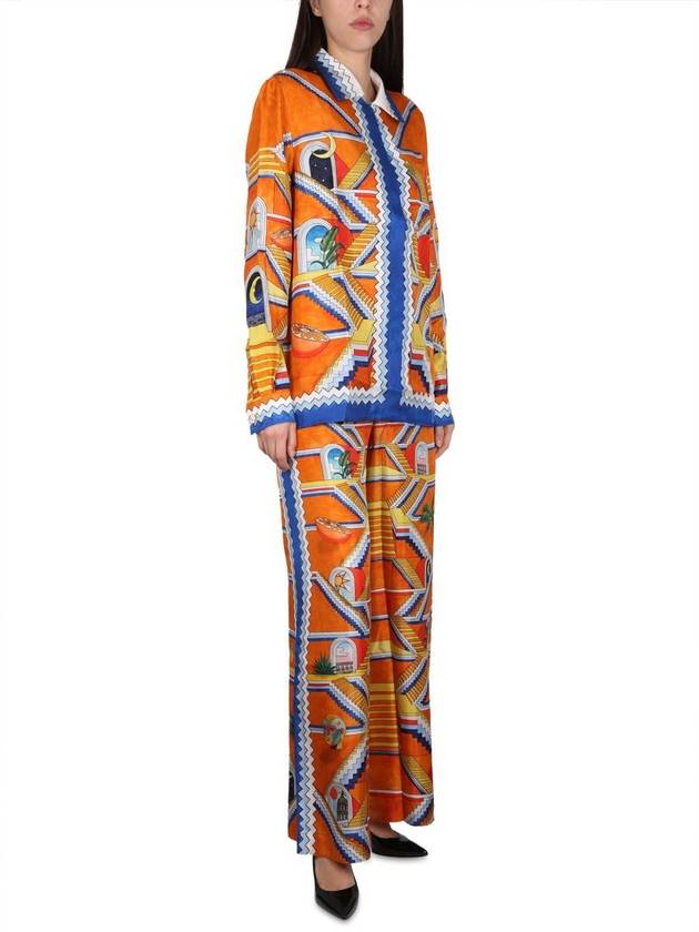 Casablanca Escalier Print Pants - CASABLANCA - BALAAN 2