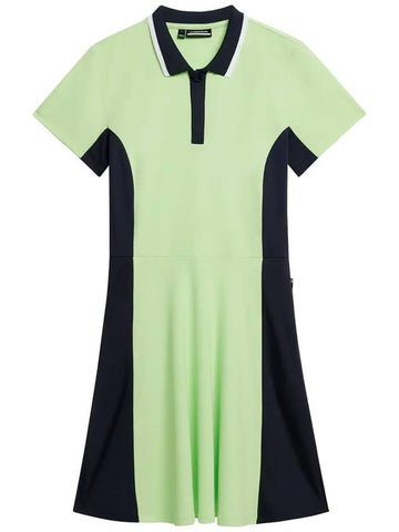 Women s Dolores Dress Paradise Green GWSD09466 M073 - J.LINDEBERG - BALAAN 1