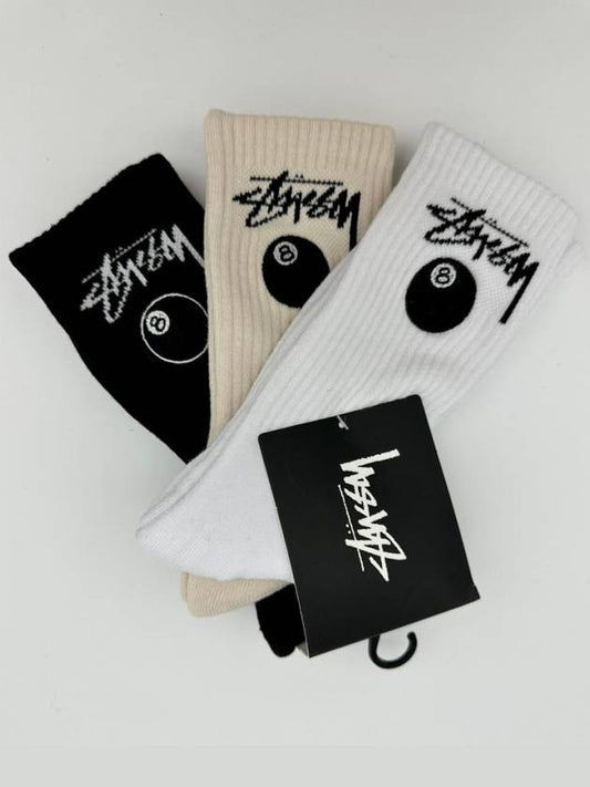 8 Ball Socks 3 Pack Set - STUSSY - BALAAN 2