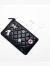 Classic Small Case Lambskin Enamel Gold Metal Black - CHANEL - BALAAN 8