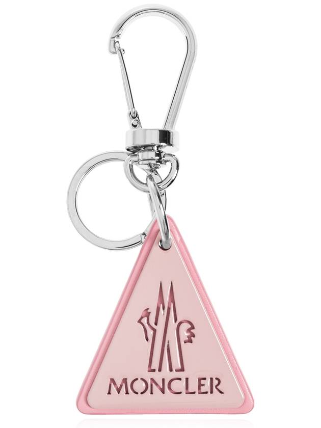 Moncler Keychain With Logo, Women's, Pink - MONCLER - BALAAN 1