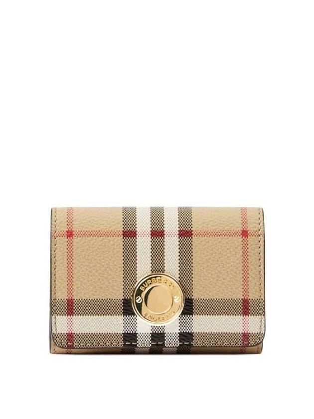 Check Detachable Chain Strap Wallet Archive Beige - BURBERRY - BALAAN 2