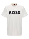 Logo Short Sleeve T-Shirt White - HUGO BOSS - BALAAN 1