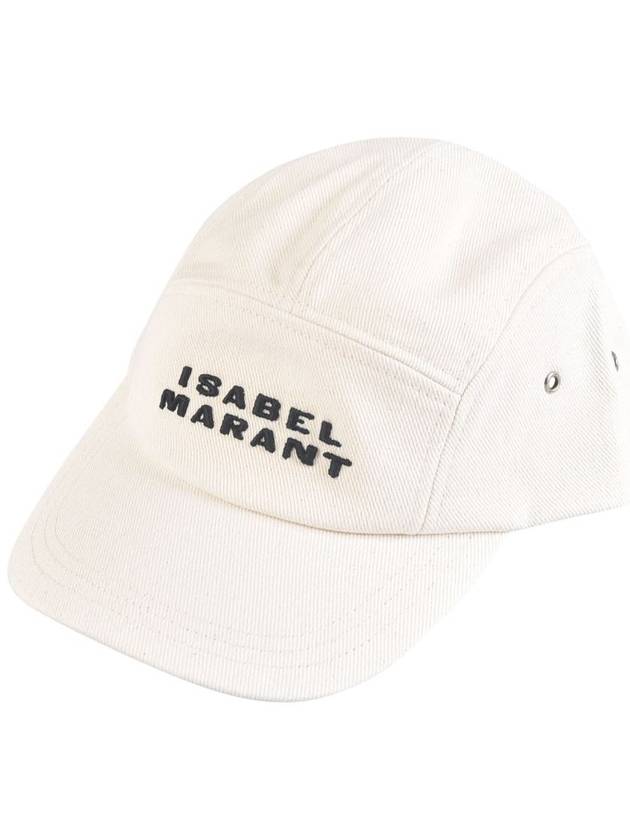 Tedji Ball Cap Ecru - ISABEL MARANT - BALAAN 2