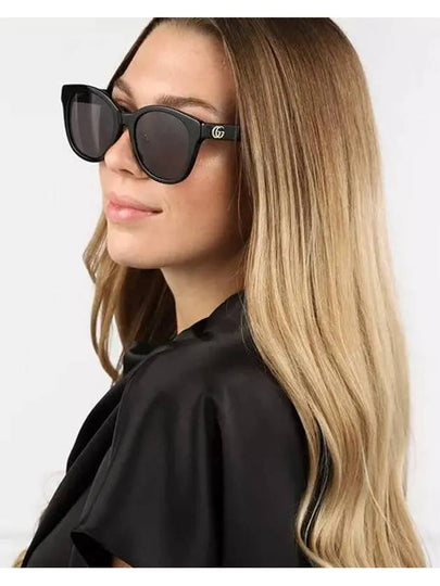 Eyewear Round Sunglasses Black - GUCCI - BALAAN 2