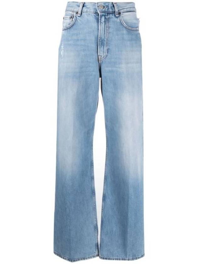 Relaxed Fit Denim Wide Jeans Light Blue - ACNE STUDIOS - BALAAN 2