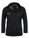 Men's International A7 Wax Slim Jacket Black - BARBOUR - BALAAN 2