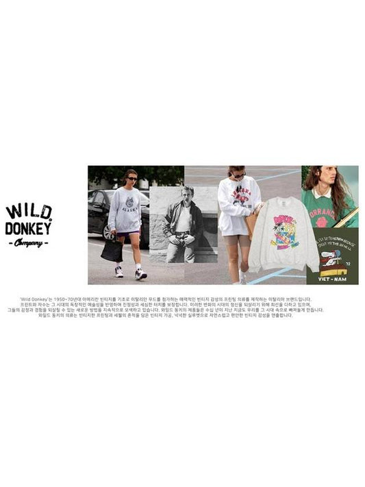 Olympia Print Relaxed TShirt T OLYMPIA WD018 WHITE WDC015 - WILD DONKEY - BALAAN 2