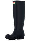 Original Tall Wellington Rain Boots Black - HUNTER - BALAAN 5