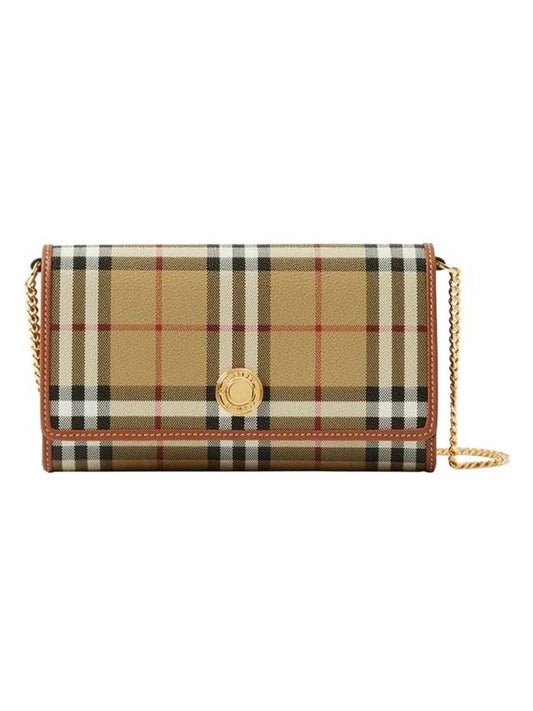 Vintage Check Chain Mini Cross Bag Archive Beige - BURBERRY - BALAAN 1