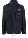 Metropolis Series Gore-Tex 3L Infinium Hooded Jacket Navy - CP COMPANY - BALAAN 2