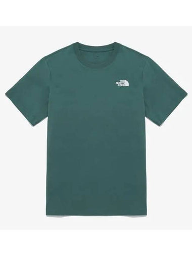 The North Face NT7UQ50D Cotton Basic Short Sleeve T Shirt 4 - THE NORTH FACE - BALAAN 1