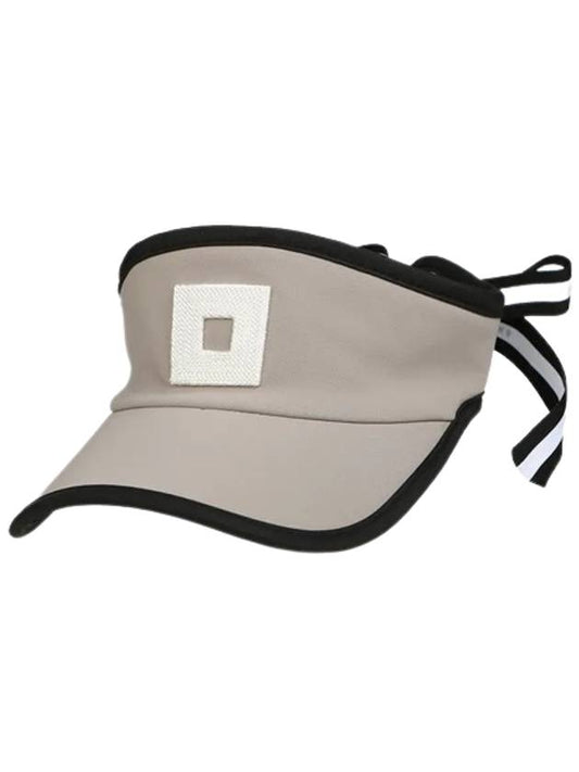 Golfwear Symbol Strap Visor Brown Black - ONOFF - BALAAN 1