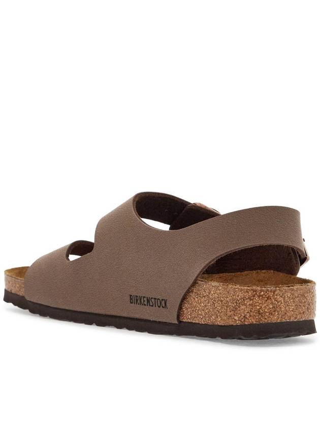 birkoflor mocca sandals with cork sole and adjustable straps milano - BIRKENSTOCK - BALAAN 3