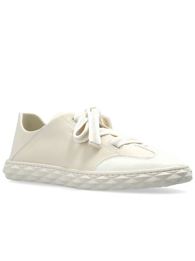 Jimmy Choo Sneakers Diamond, Women's, Cream - JIMMY CHOO - BALAAN 4