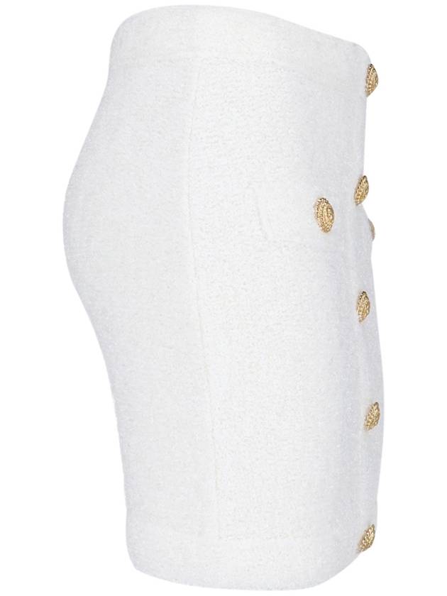 Balmain Skirts White - BALMAIN - BALAAN 3