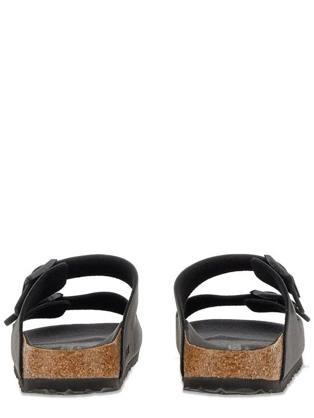 Arizona Double Buckle Slippers Black - BIRKENSTOCK - BALAAN 5