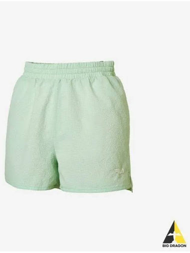 Women s seersucker shorts MIT - FILA - BALAAN 1