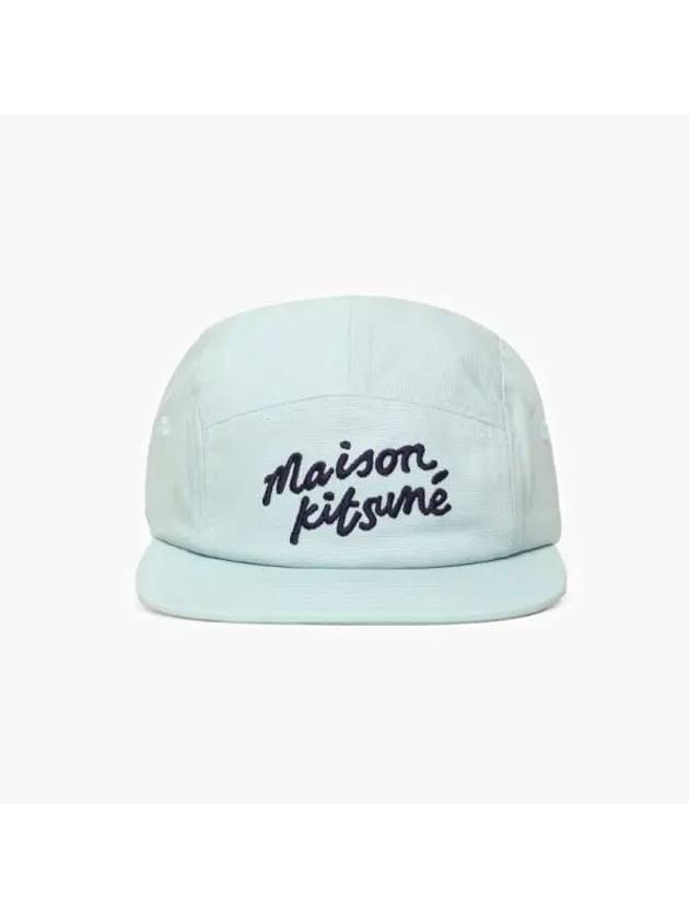 Handwriting Logo Snapback Blue - MAISON KITSUNE - BALAAN 3