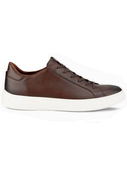 Men's Street Tray Low Top Sneakers Brown - ECCO - BALAAN 2