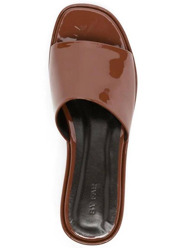 By Far Shana Patent Leather Sandals - BY FAR - BALAAN 4