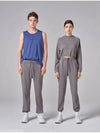 Tech Rib Track Pants Grey - ATHPLATFORM - BALAAN 2