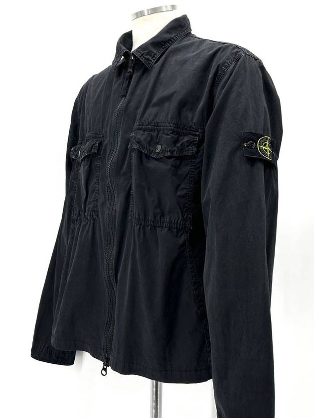 2XL old effect overshirt jacket - STONE ISLAND - BALAAN 1